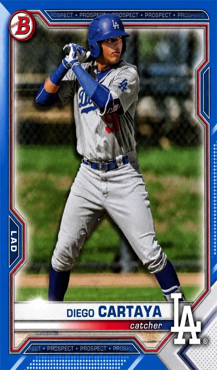 2021 Diego Cartaya [Blue] #BD-155