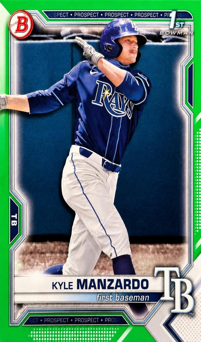 2021 Kyle Manzardo [Green] #BD-191
