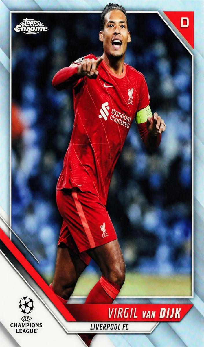 2021 Virgil van Dijk [Refractor] #47