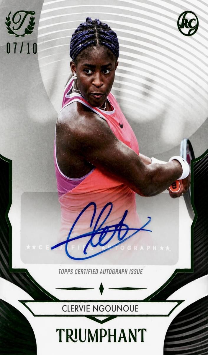 2025 Clervie Ngounoue [Black Net Foil] #67-A