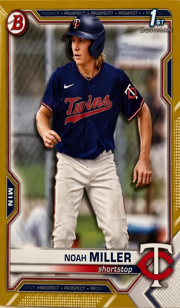 2021 Noah Miller [Gold] #BD-109