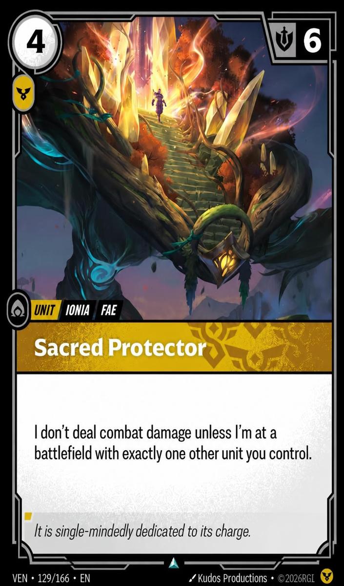 2026 Sacred Protector #129