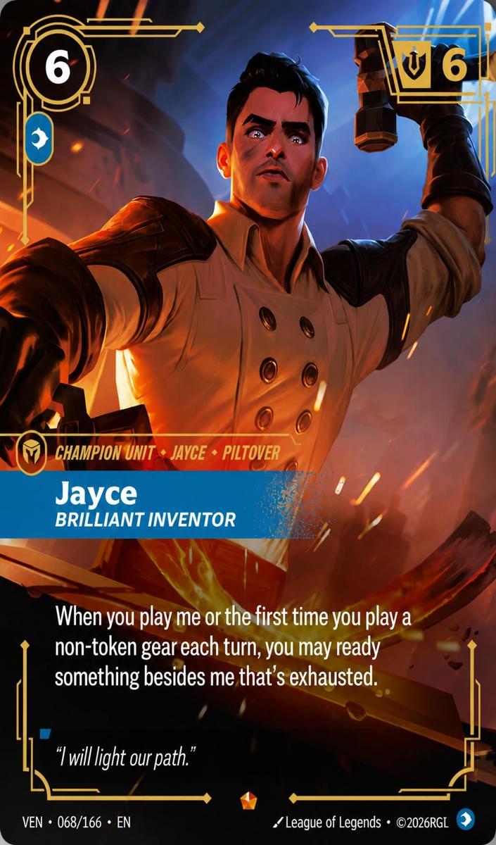 2026 Jayce, Brilliant Inventor #68