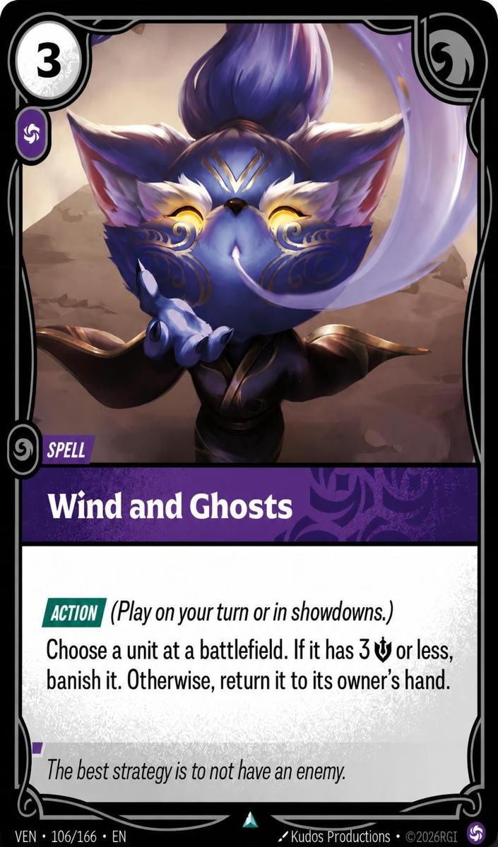 2026 Wind and Ghosts #106