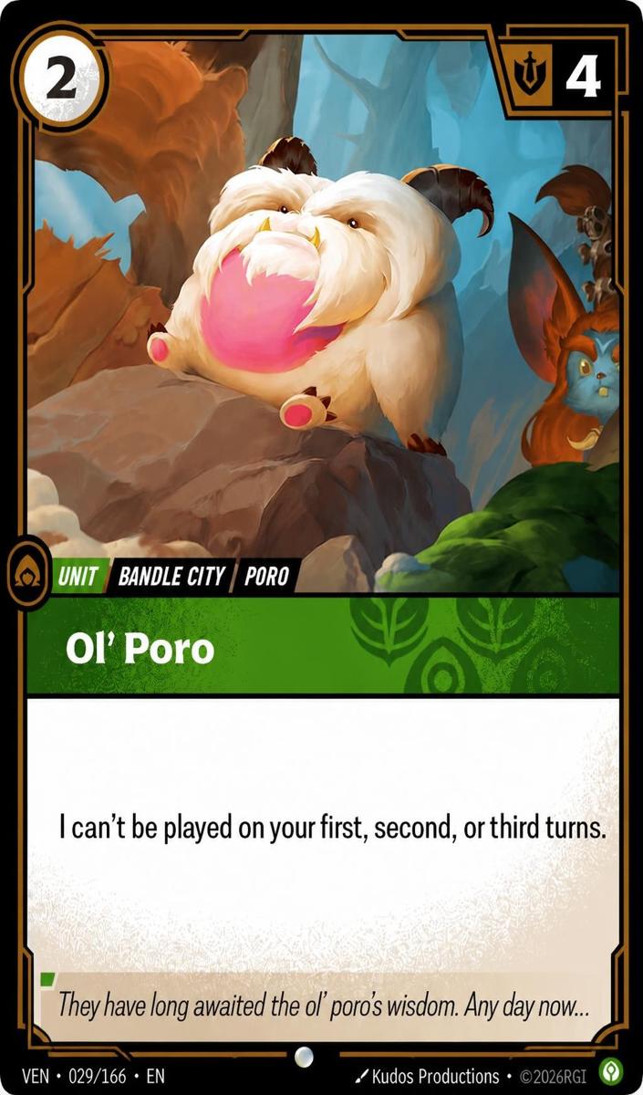 2026 Ol' Poro #29