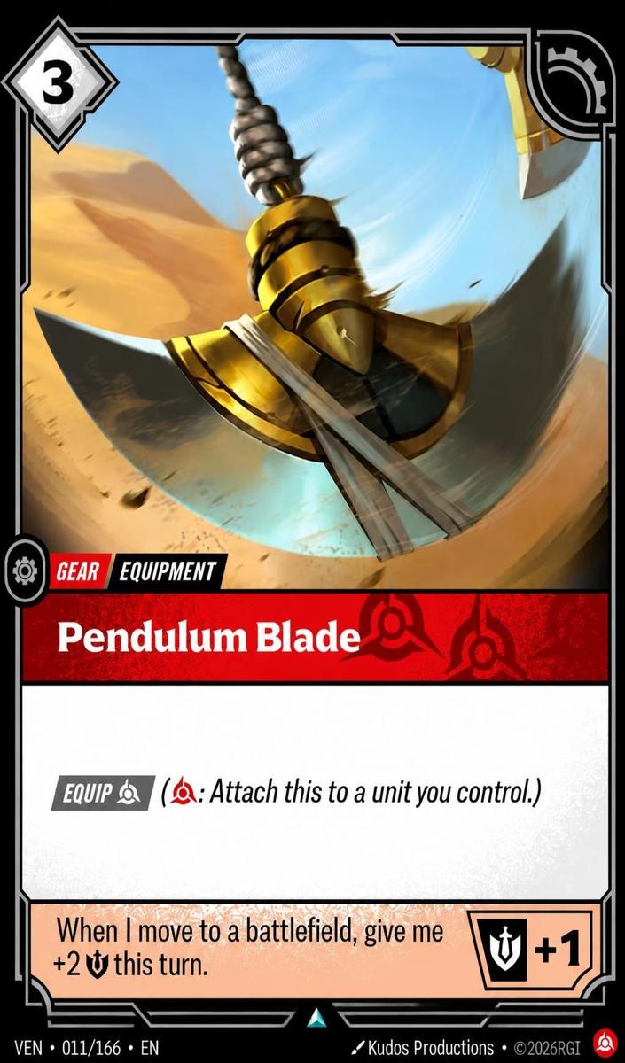 2026 Pendulum Blade #11