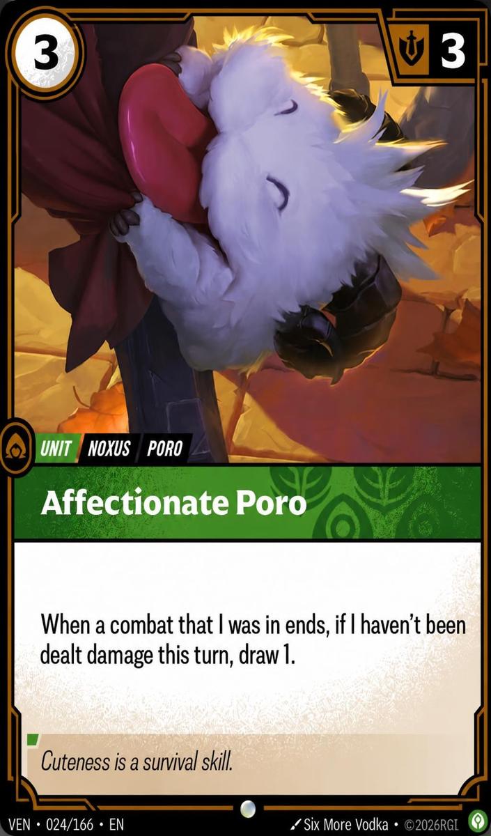 2026 Affectionate Poro #24