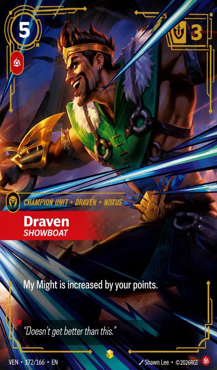 2026 Draven, Showboat #172