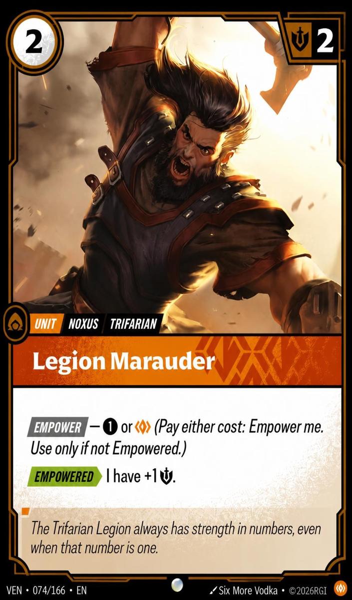 2026 Legion Marauder #74