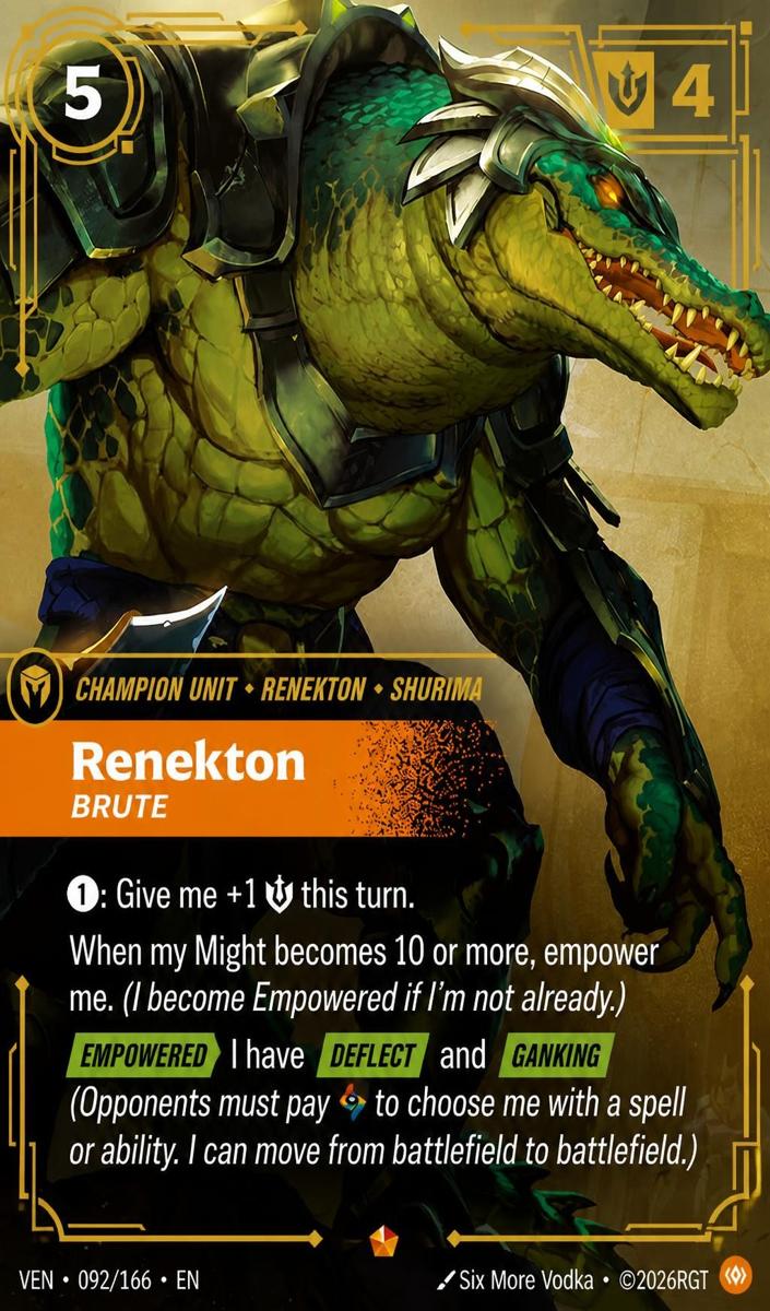 2026 Renekton, Brute #92