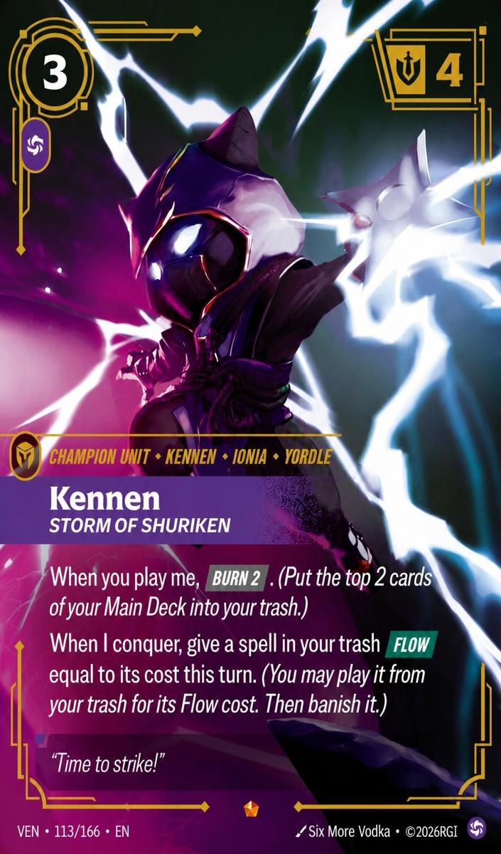 2026 Kennen, Storm of Shuriken #113