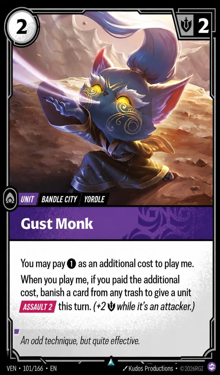 2026 Gust Monk #101