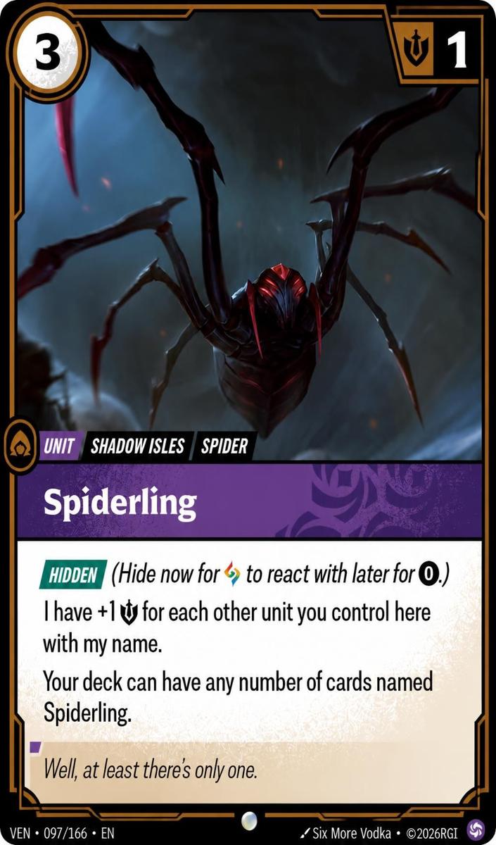 2026 Spiderling #97