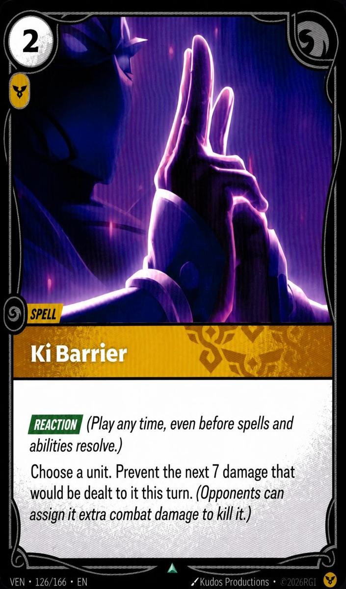 2026 Ki Barrier #126