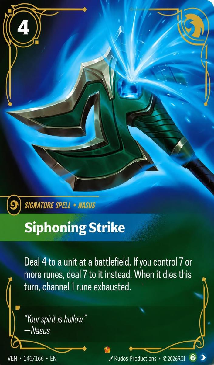 2026 Siphoning Strike #146