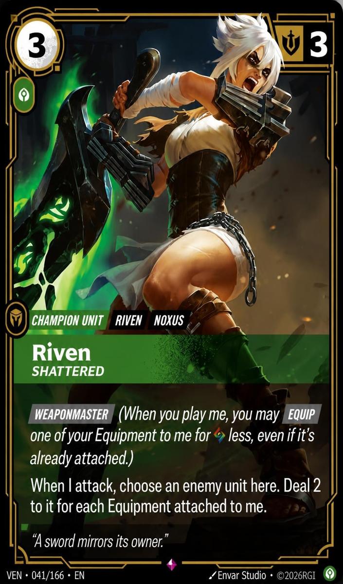 2026 Riven, Shattered #41