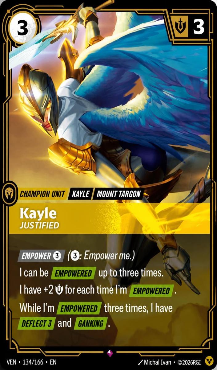 2026 Kayle, Justified #134