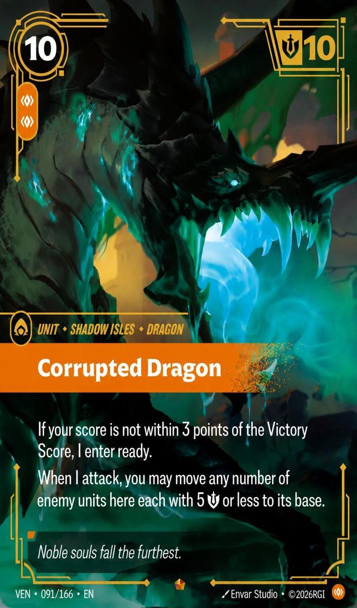 2026 Corrupted Dragon #91