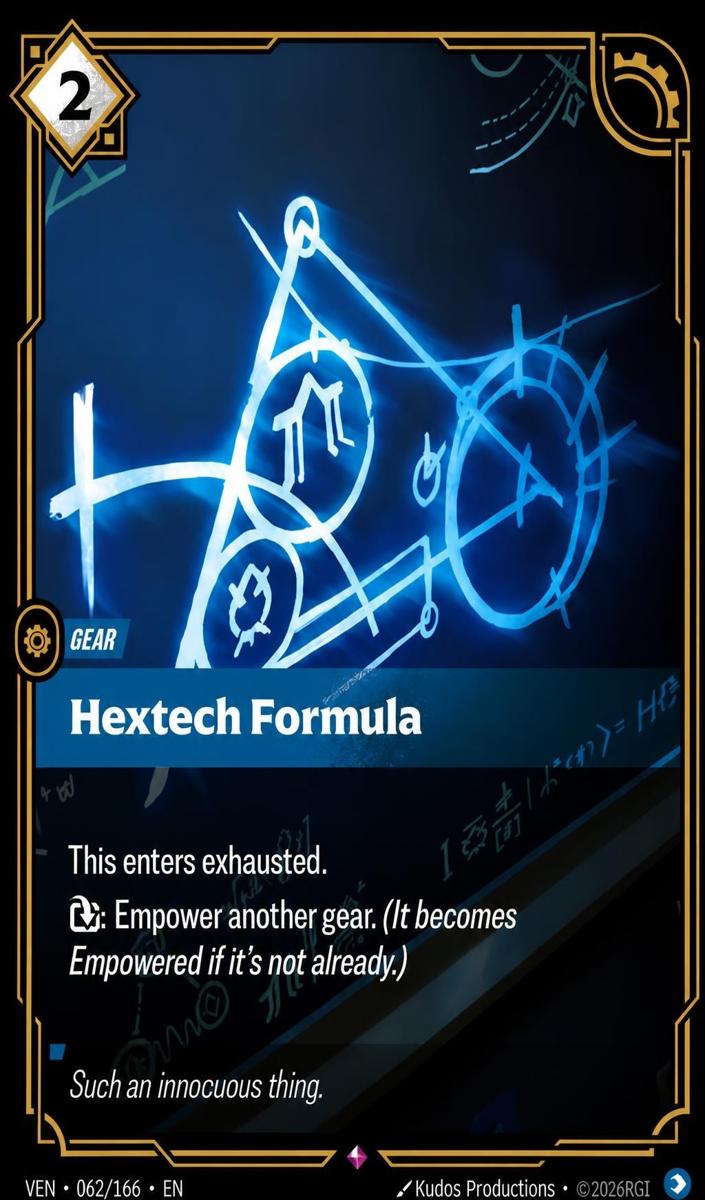 2026 Hextech Formula #62