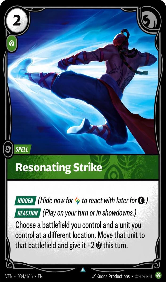 2026 Resonating Strike #34