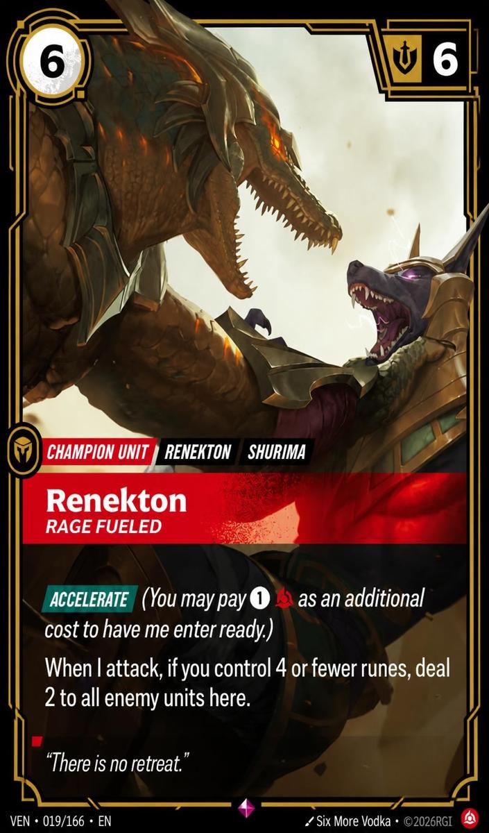 2026 Renekton, Rage Fueled #19