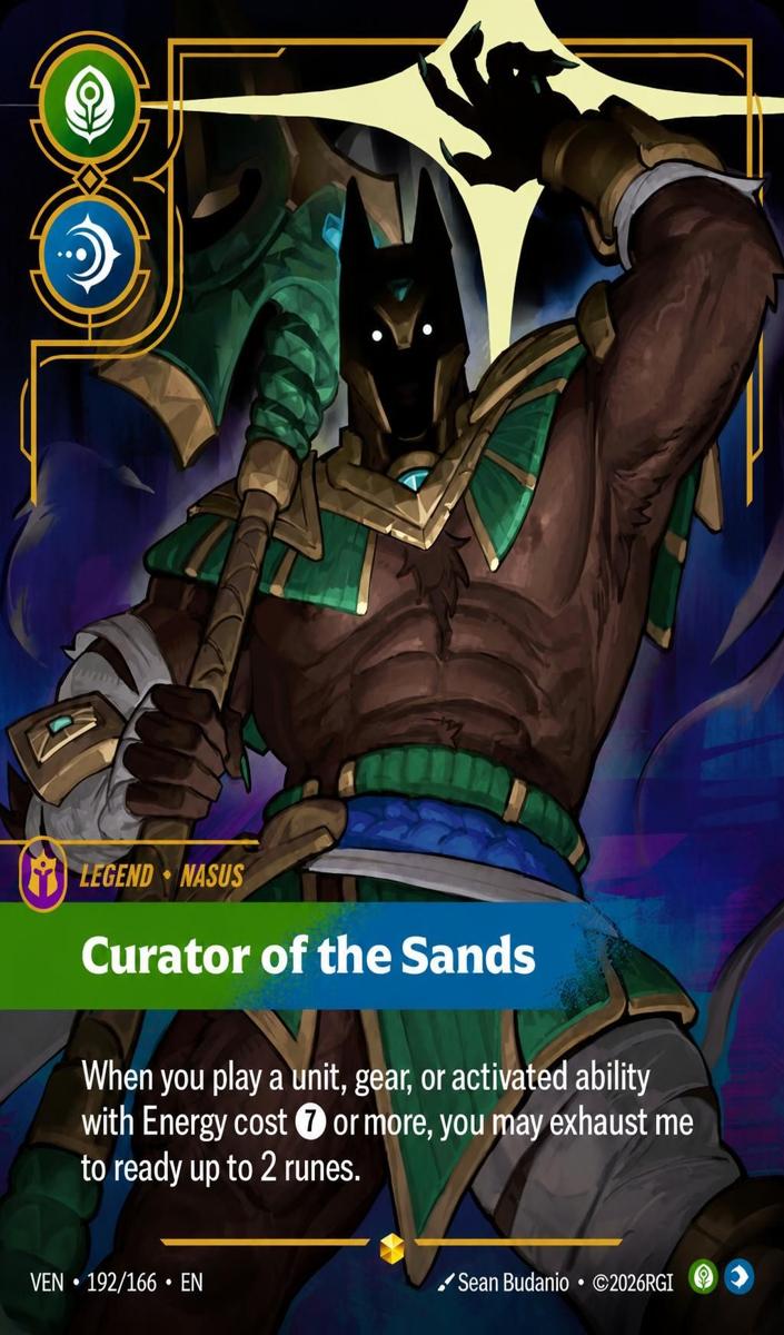 2026 Nasus - Curator of the Sands #192