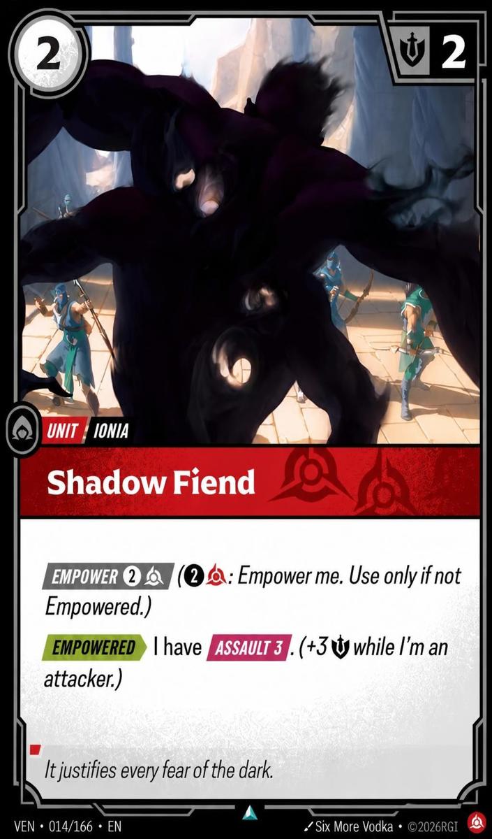 2026 Shadow Fiend #14