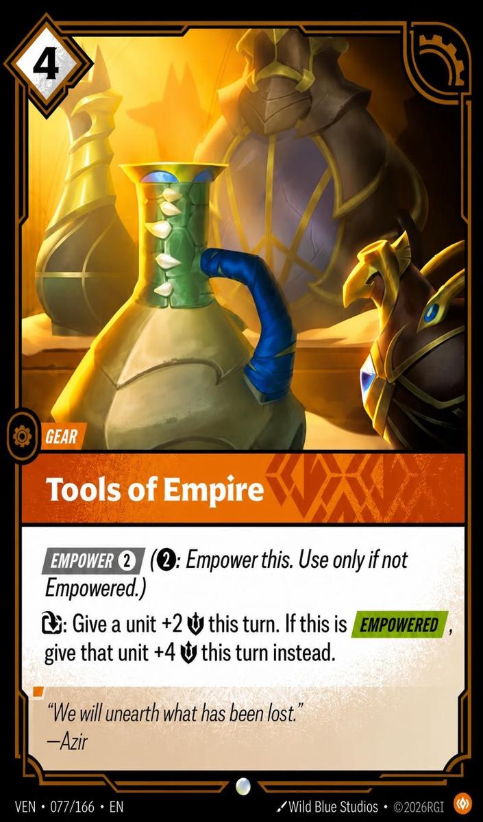 2026 Tools of Empire #77