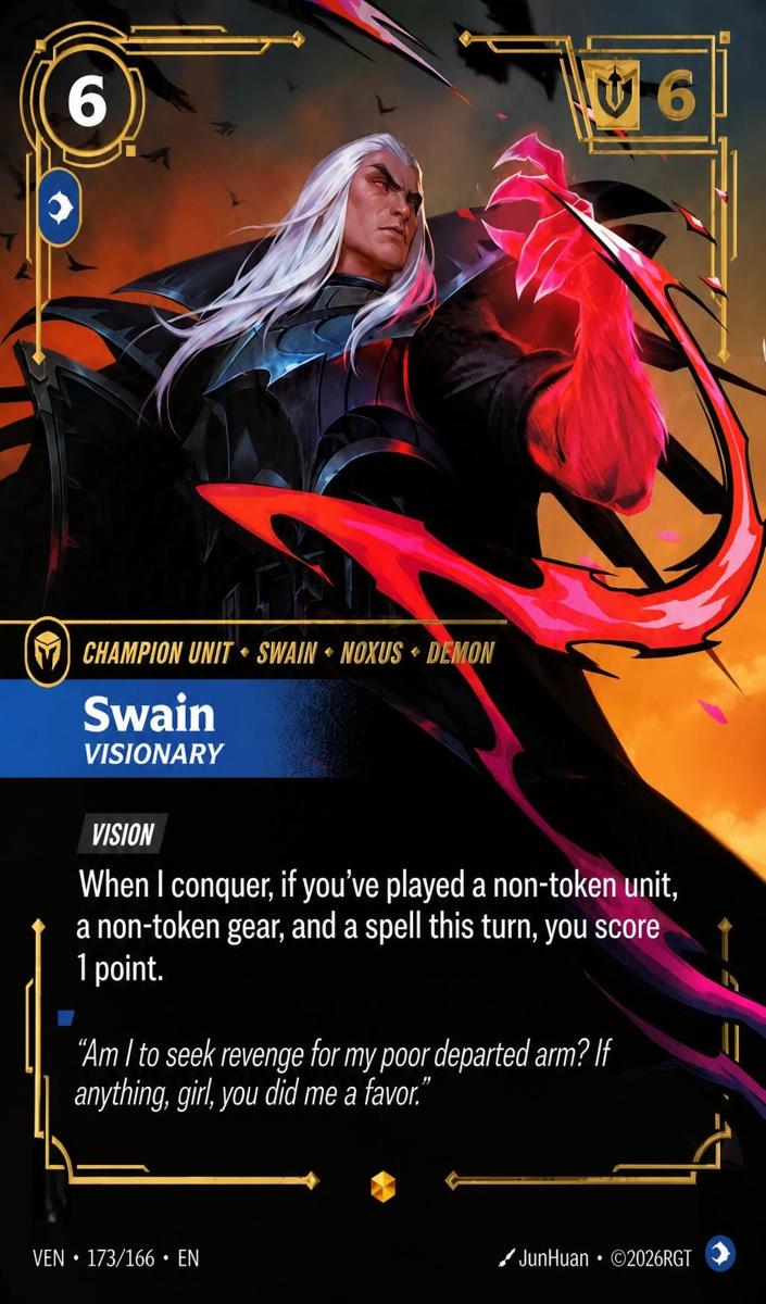 2026 Swain, Visionary #173
