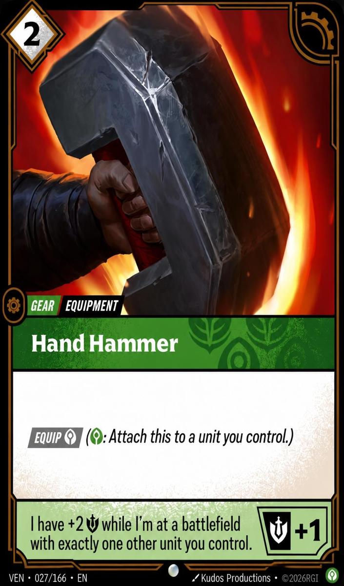 2026 Hand Hammer #27