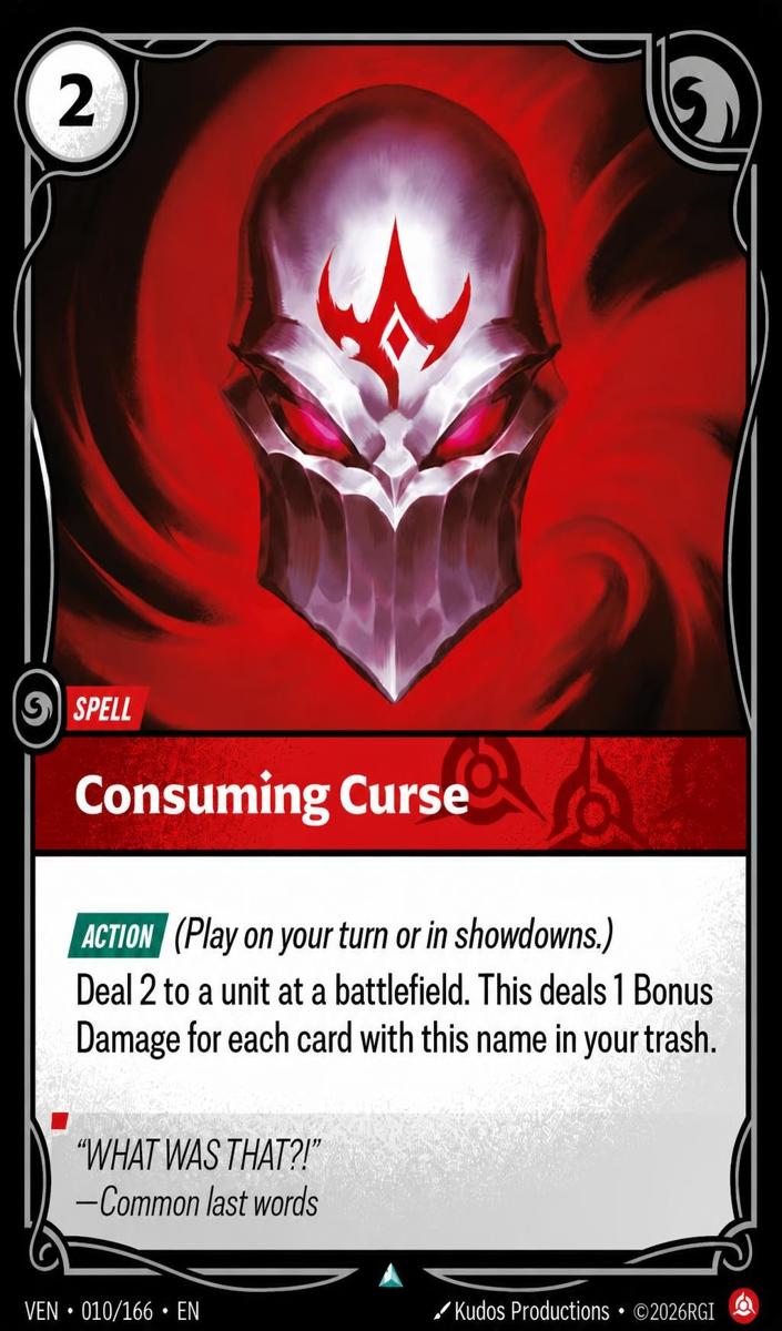 2026 Consuming Curse #10
