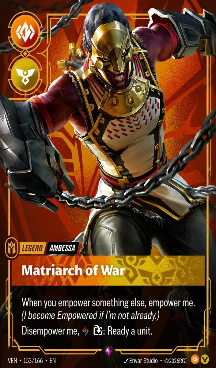 2026 Ambessa - Matriarch of War #153