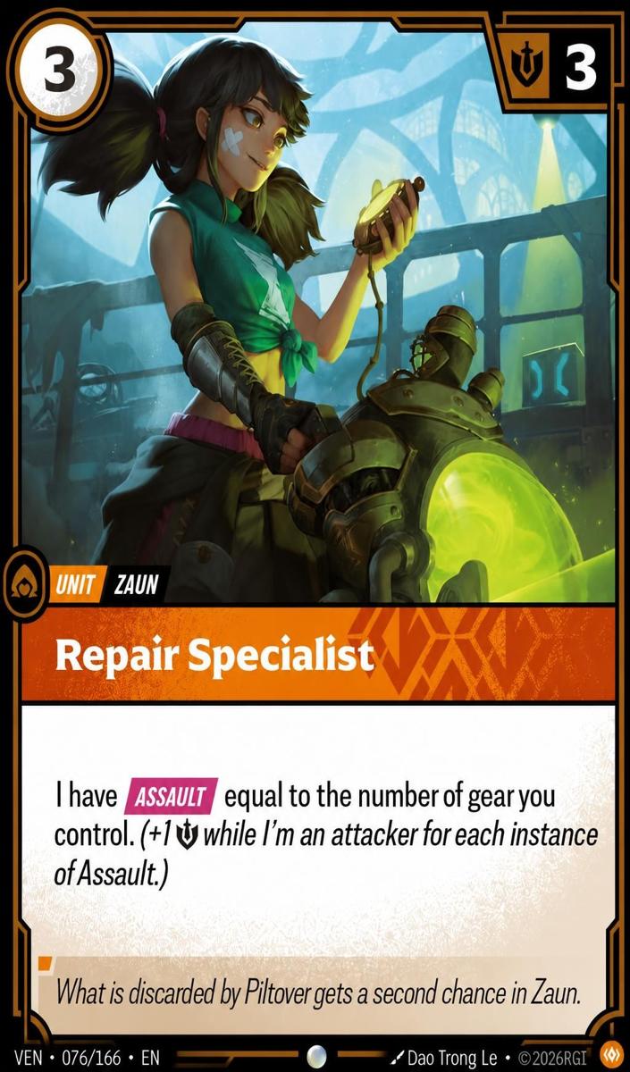 2026 Repair Specialist #76