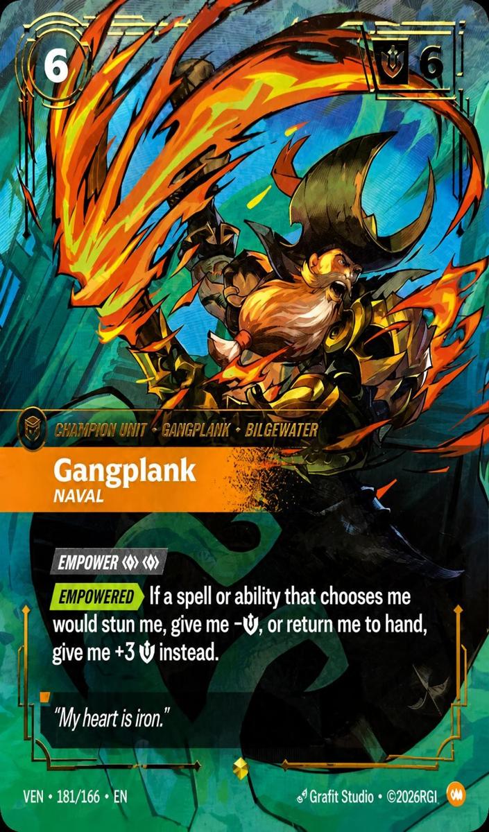 2026 Gangplank, Naval #181