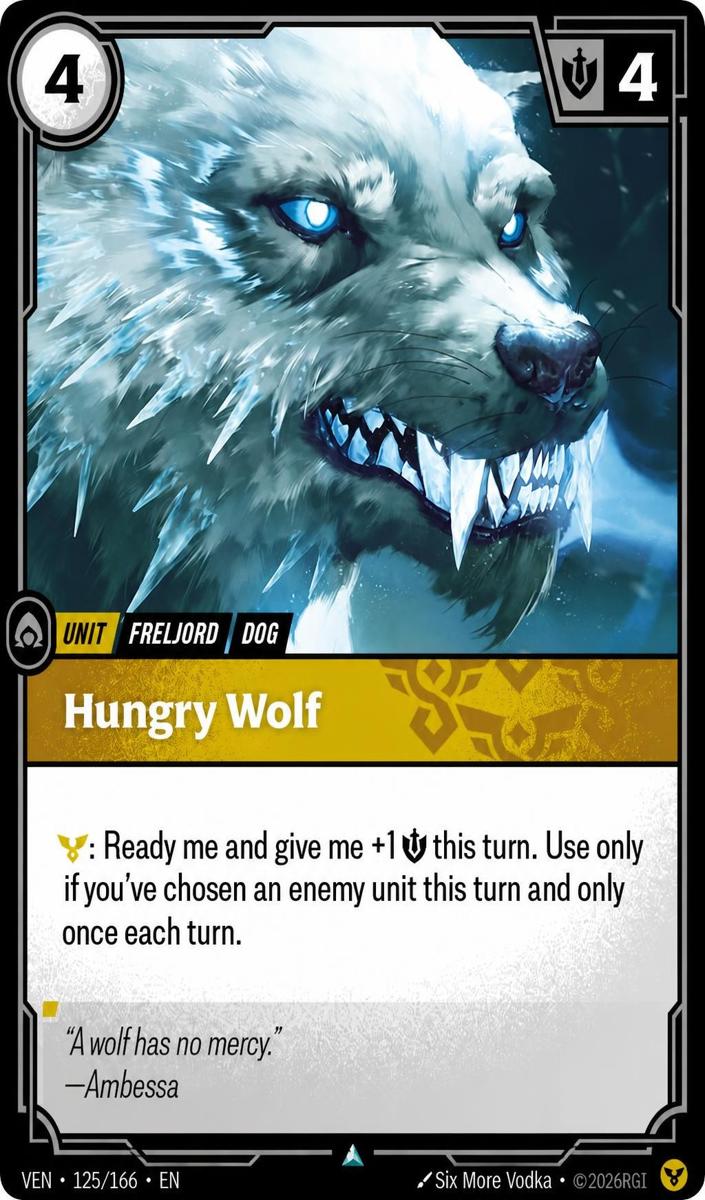 2026 Hungry Wolf #125