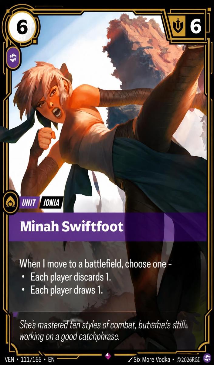 2026 Minah Swiftfoot #111