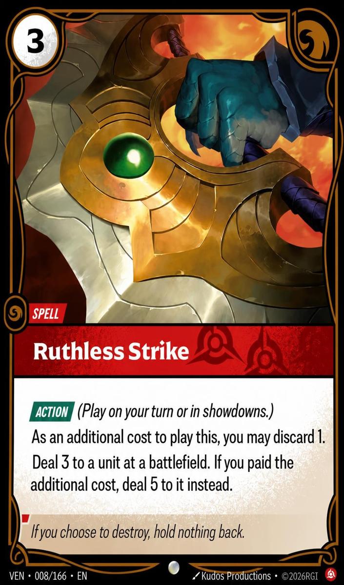 2026 Ruthless Strike #8