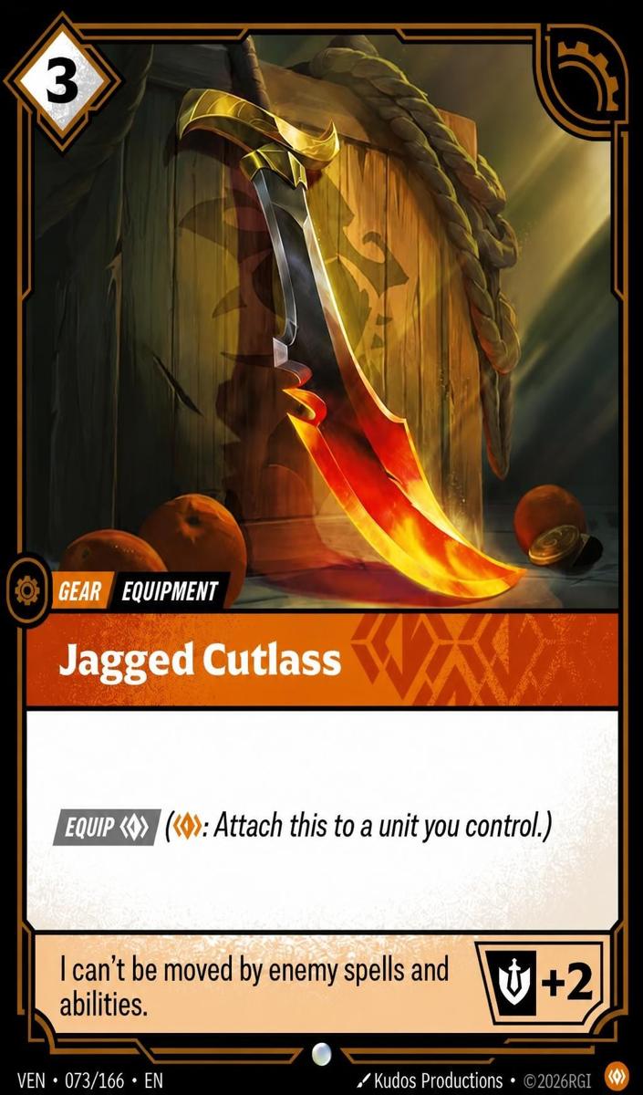 2026 Jagged Cutlass #73