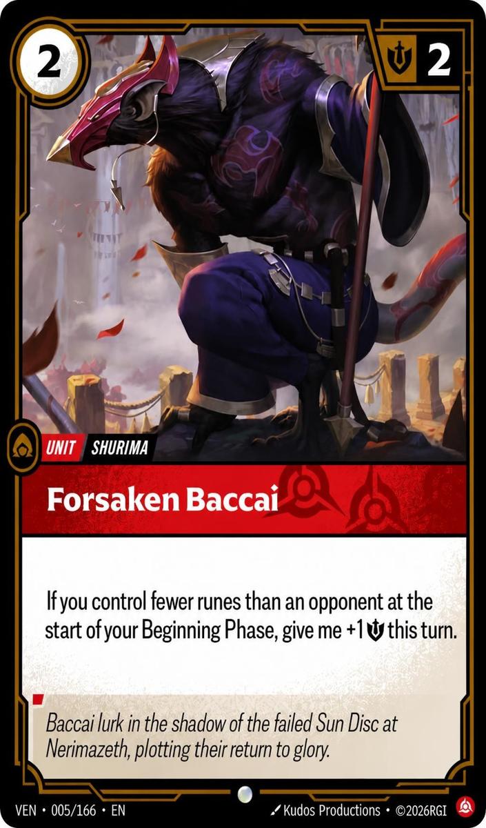 2026 Forsaken Baccai #5