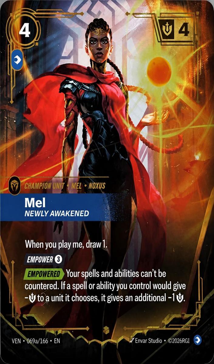 2026 Mel, Newly Awakened [Alternate Art] #69a