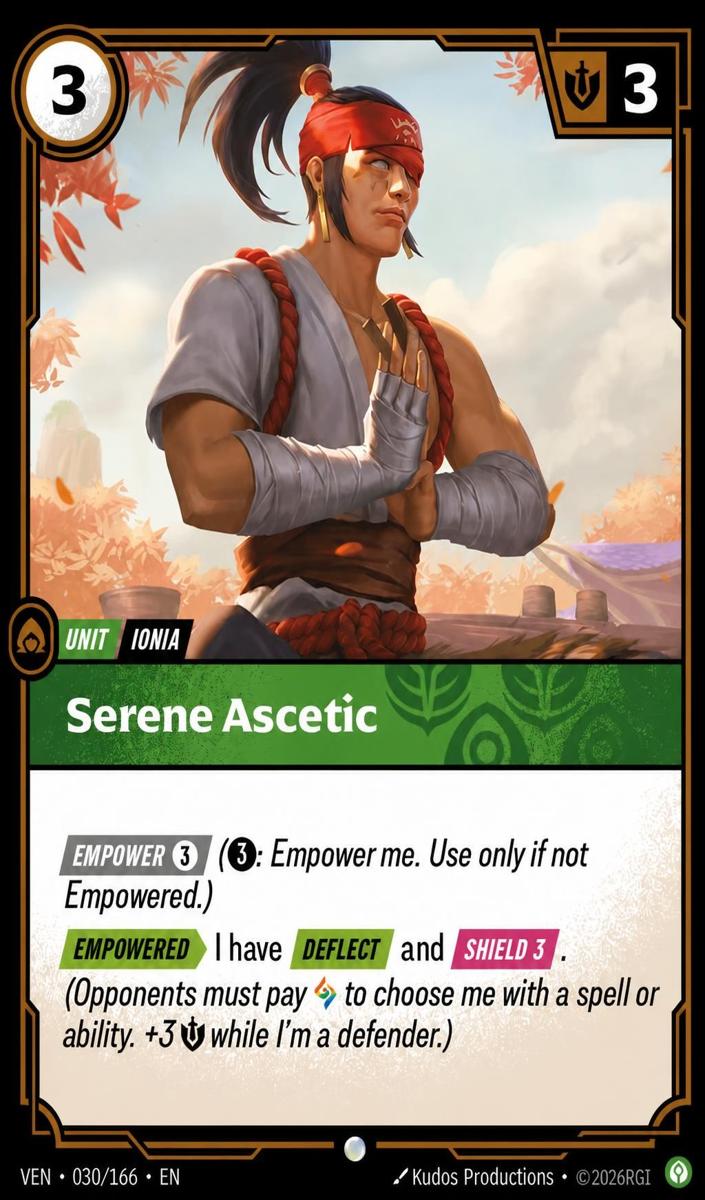 2026 Serene Ascetic #30