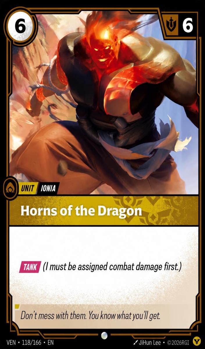 2026 Horns of the Dragon #118
