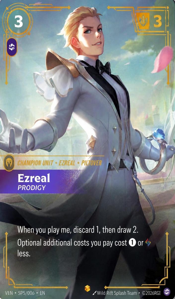 2026 Ezreal, Prodigy [Foil] #SP5