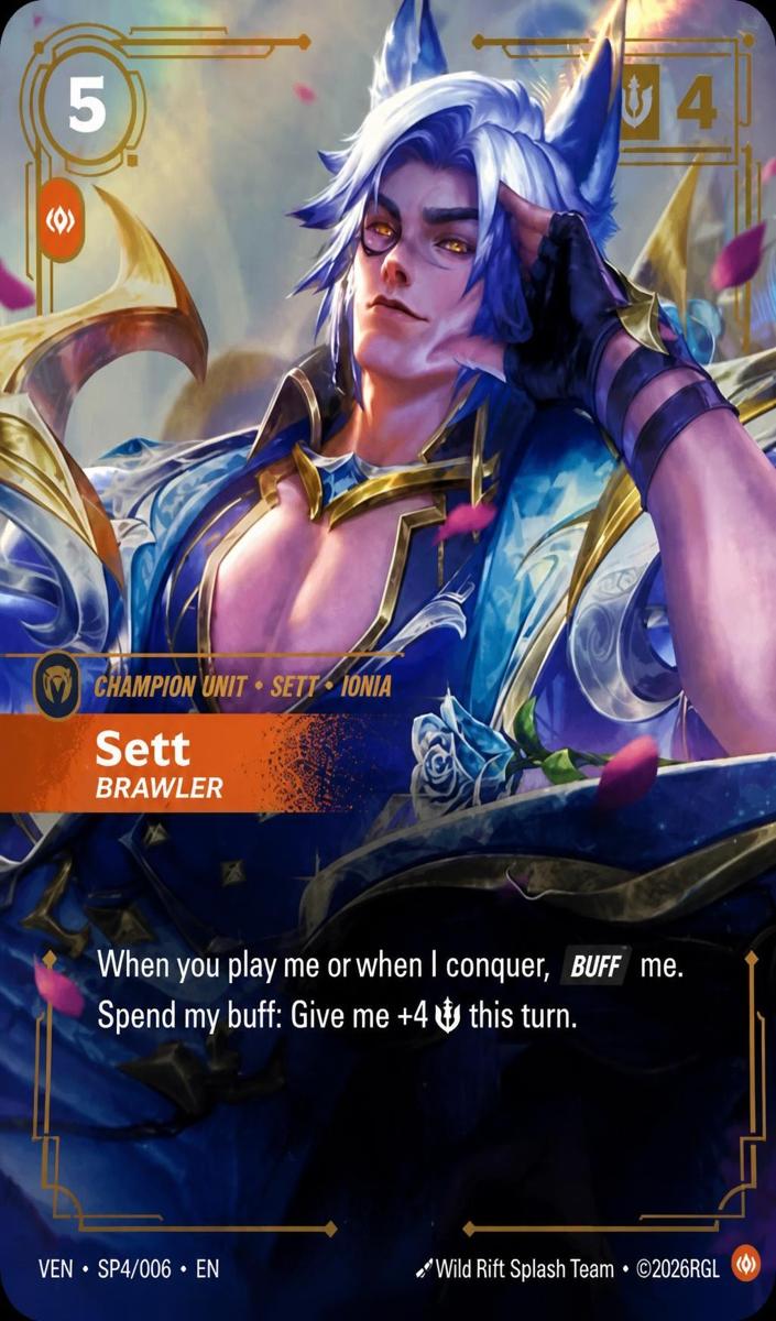 2026 Sett, Brawler [Foil] #SP4