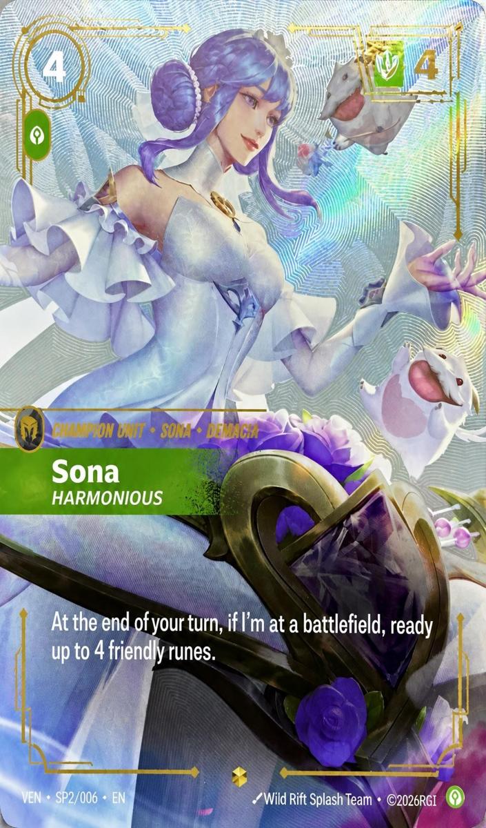 2026 Sona, Harmonious [Foil] #SP2