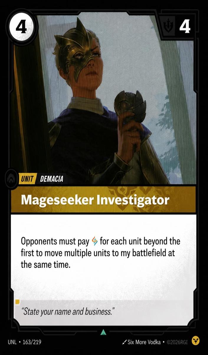 2026 Mageseeker Investigator [Foil] #163