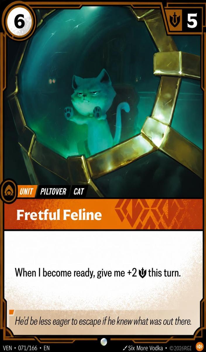 2026 Fretful Feline #71