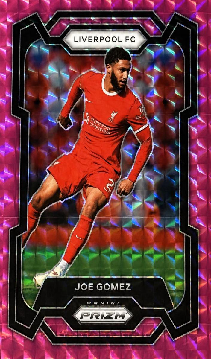 2023 Panini Prizm Premier League Joe Gomez [Pink Mosaic] #88 card