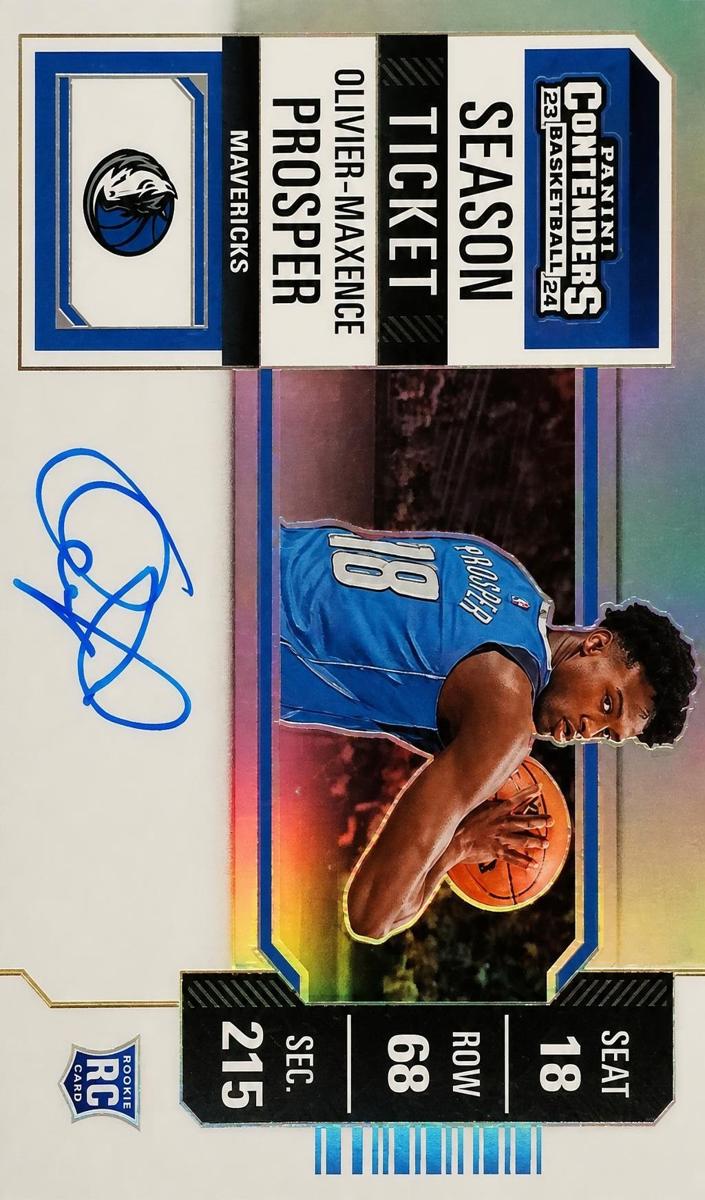 2023 Panini Contenders Olivier-Maxence Prosper #131 card