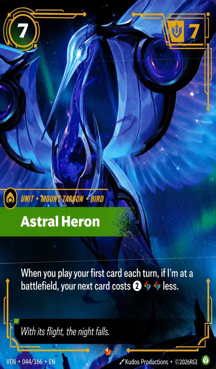 2026 Astral Heron [Foil] #44